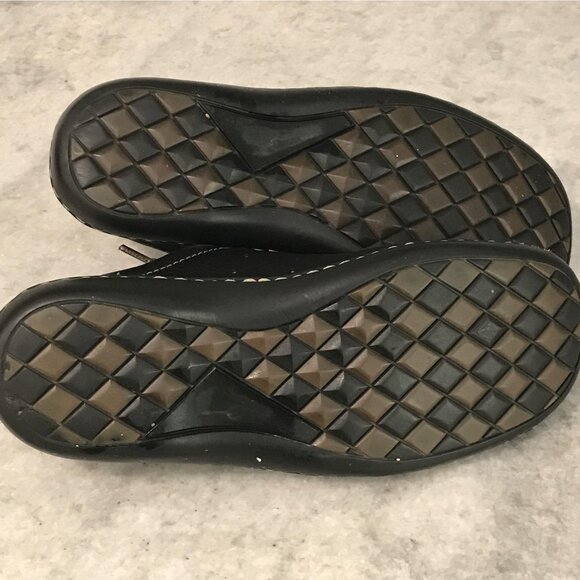 Born Shoes Womens Size 7 Black Leather Lace Up Casual Comfort Oxford EU 38 B3448 - Picture 9 of 9